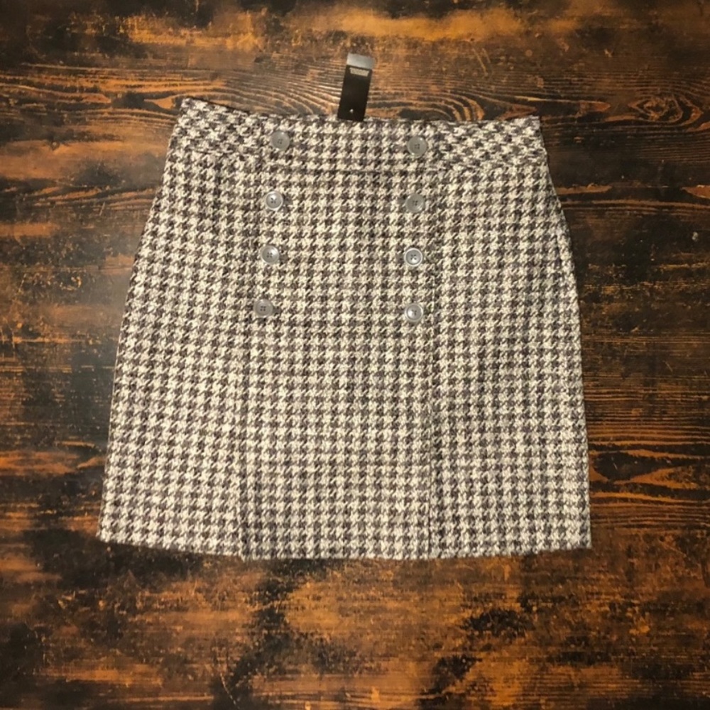 Black and white Tweed skirt